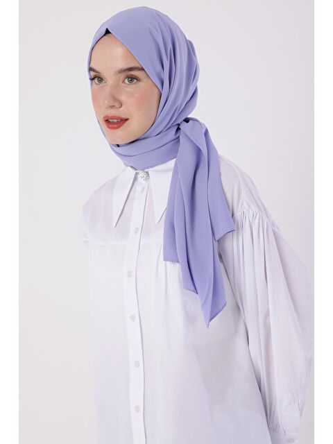 ALLDAY Lila Medine İpeği Şal - S000067910-17878