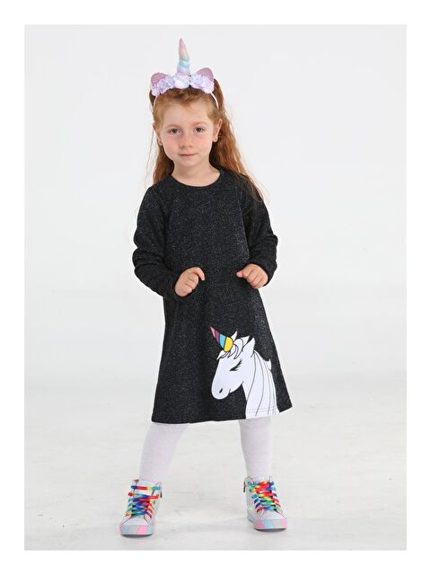 Casabony Princess  Laci Simli Kız Elbise - S000043260-21164