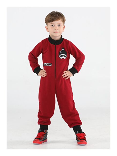 Casabony Bordo Erkek Çocuk Uzay Tulumu - S000043272-19951