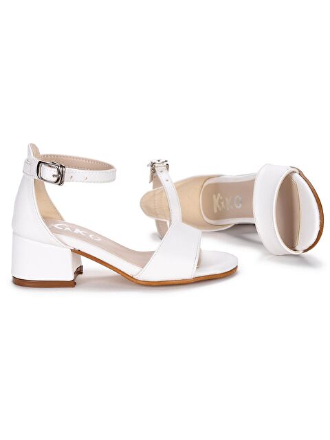 Kiko Kids 769 Cilt Günlük Kız Çocuk 4 Cm Topuklu Sandalet Ayakkabı - S000003064-20063