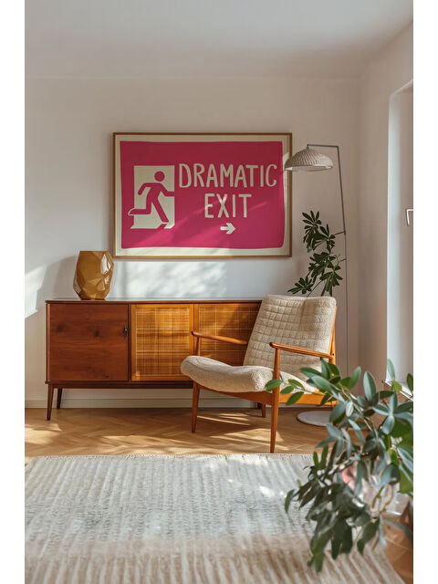 Artavessa Tek Parça Gerçek Ham Ahşap Çerçeveli Tablo - Model 2 - ARTSMDFTEK2-5070