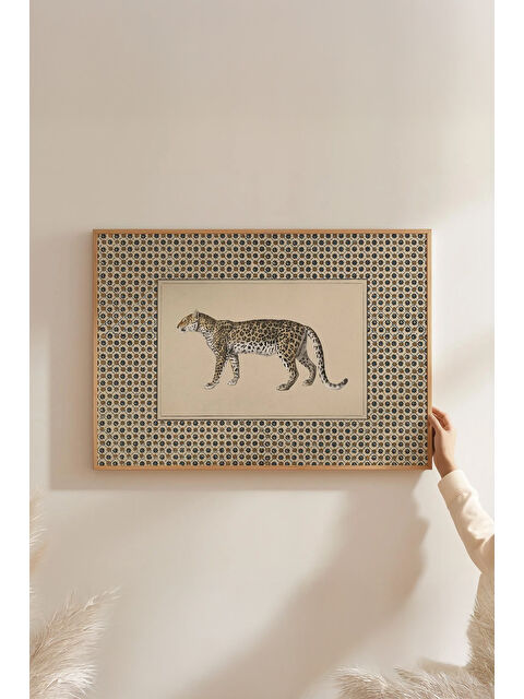 Artavessa Tek Parça Gerçek Ham Ahşap Çerçeveli Tablo - Model 26 - ARTSMDFTEK26-3348