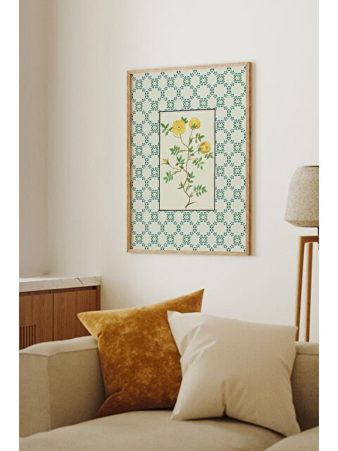 Artavessa Tek Parça Gerçek Ham Ahşap Çerçeveli Tablo - Model 28 - ARTSMDFTEK28-5070