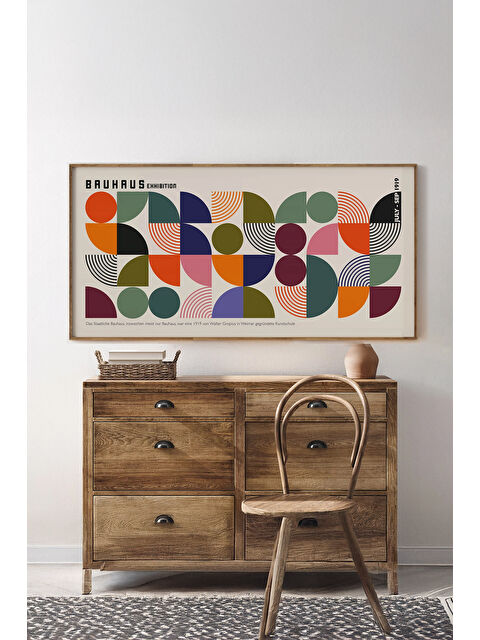 Artavessa Tek Parça Gerçek Ham Ahşap Yatay Panorama Çerçeveli Tablo - Model 7 - 50 x 120