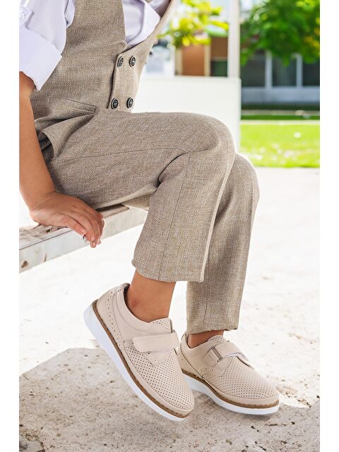 Kiko Kids Circum Cilt Cırtlı Erkek Çocuk Okul Sünnet Ayakkabısı - S000066235-19928