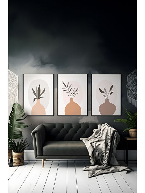 Artavessa 3 Parça Çerçeve Görünümlü Mdf Tablo Seti - ARTSYCLLCT21-1520