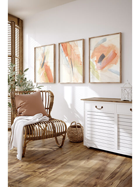 Artavessa 3 Parça Çerçeve Görünümlü Mdf Tablo Seti - ARTSYCLLCT36-2030