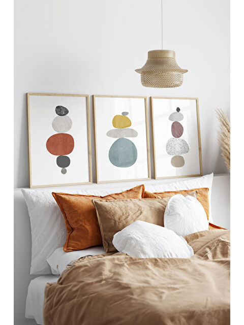 Artavessa 3 Parça Çerçeve Görünümlü Mdf Tablo Seti - ARTSYCLLCT42-2030