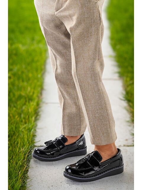 Kiko Kids Cision Rugan Papyonlu Erkek Çocuk Okul Sünnet Ayakkabısı - S000066252-19351