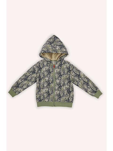 Panço Erkek Çocuk Baskılı Bej Sweatshirt - S000318420-19928