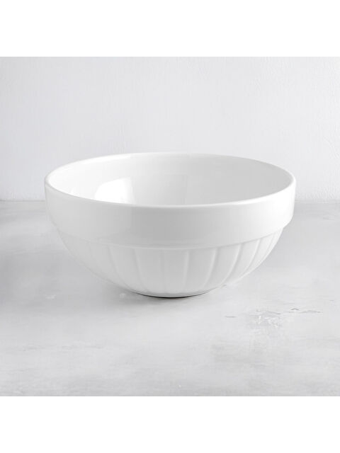 GÜRAL PORSELEN Açık Büfe Kabı 23 Cm Rölyefli Kase - S000483393-37646