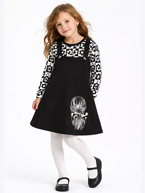 Casabony Tokalı Kız Çocuk Elbise - S000263479-29666