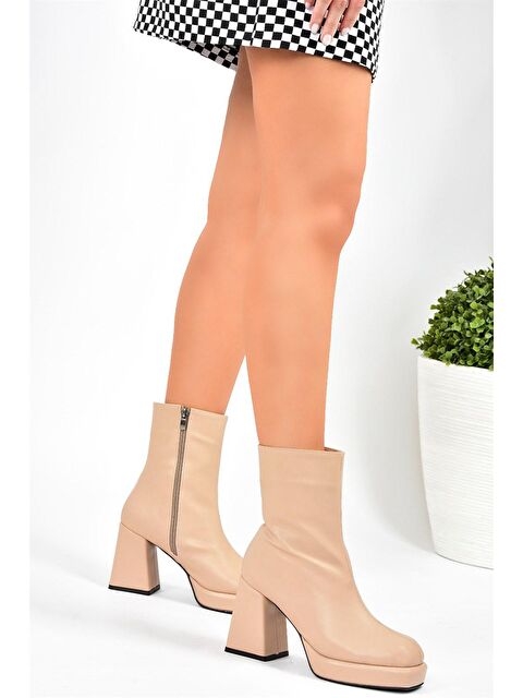 Fox Shoes L2821902 Ten Kadın Bot - S000054701-26407