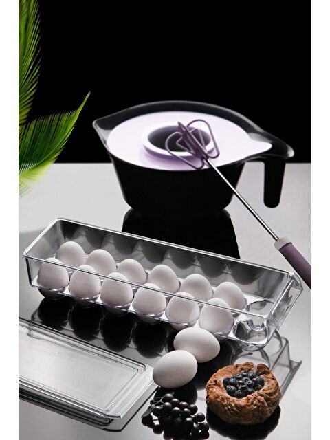 Nandy Home 14'lü Kapaklı Maxi Yumurta Saklama Kabı ŞEFFAF - S000010576-26865