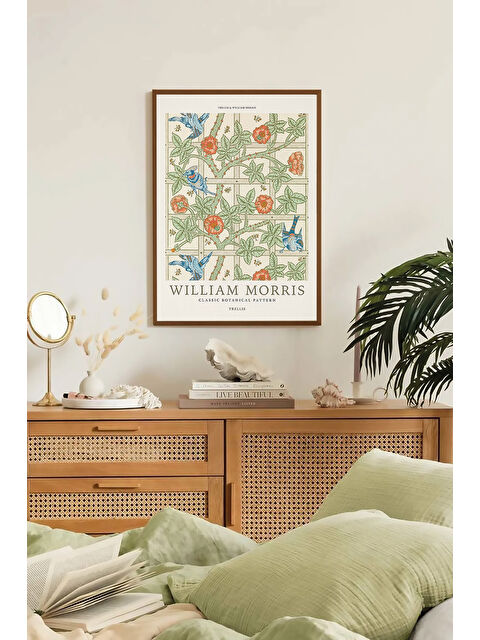 Artavessa Tek Parça Kahverengi Gerçek Ahşap Çerçeveli Tablo Seti - Model 40 - ERSYKHVCRV40-2030