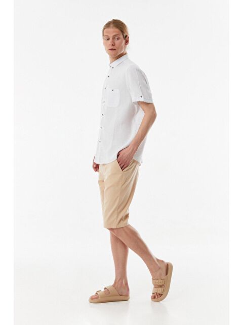 Fullamoda Gabardin %100 Pamuk Şort - S000084200-19928