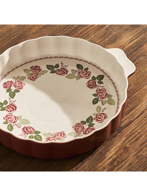 Bella Maison Rose Porselen Fırın Kabı Pembe (33x29x6 cm) - S000474048-20024