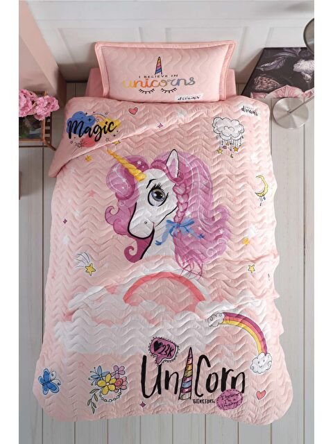 Clasy %100 Pamuk Tek Kişilik Yatak Örtüsü Seti - S000079555-37407