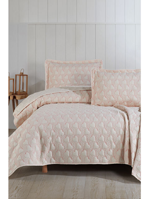 Nordqueen Nakışlı Yatak Örtüsü Seti Çift Kişilik Amore - S000292402-19965