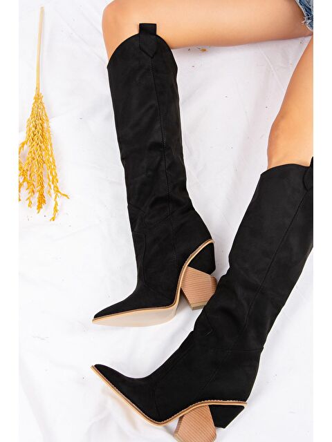 Fox Shoes J372537202 Siyah Kadın Çizme - S000056074-19351