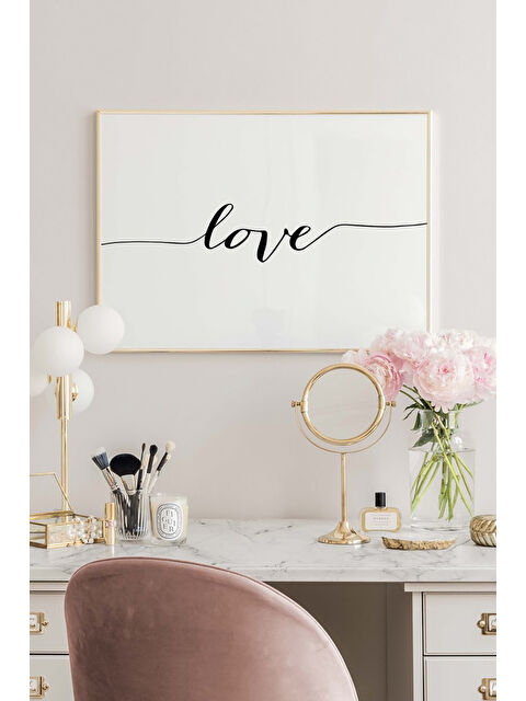 Artavessa Tek Parça Ahşap Çerçeveli Poster Tablo - TEKHAMCERCEVE4