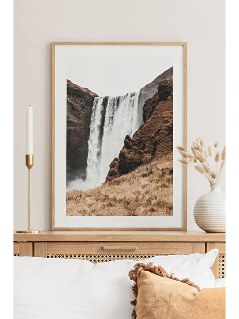 Artavessa Tek Parça Ahşap Çerçeveli Poster Tablo - TEKHAMCERCEVE40