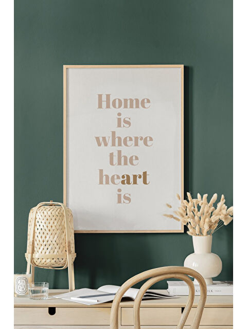 Artavessa Tek Parça Ahşap Çerçeveli Poster Tablo - TEKHAMCERCEVE41