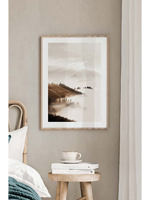 Artavessa Tek Parça Çerçeve Görünümlü Mdf Tablo - TEKHAMMDF130