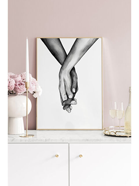 Artavessa Tek Parça Çerçeve Görünümlü Mdf Tablo - TEKHAMMDF79