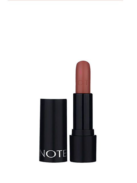 Note Cosmetique Deep Impact Lipstick Kremsi Dokulu Yarı Parlak Ruj 05 Leather Mood - Kahverengi - S000110948-19413