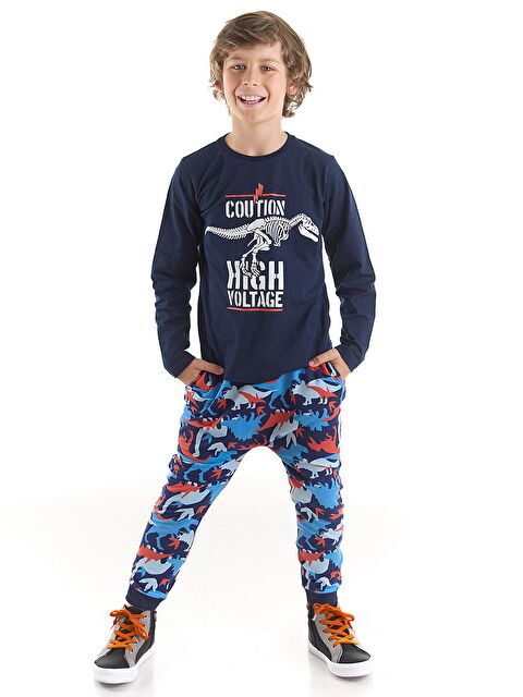 MSHB&G High Voltage Erkek Çocuk Tişört Pantolon Takım - S000005495-21164