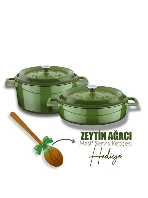 LAVA Yuvarlak Derin ve Sığ 5 Parça Tencere Seti - S000057575-18194