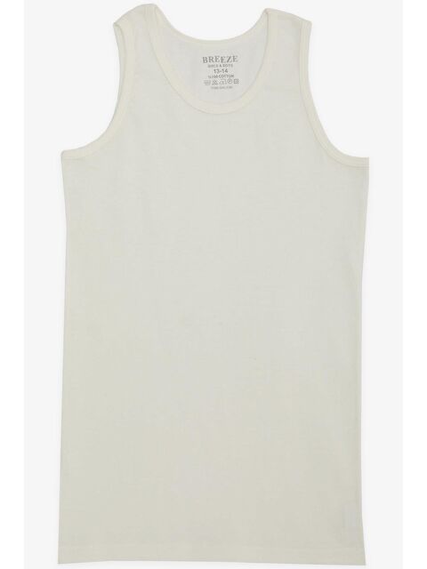 Breeze Erkek Çocuk Atlet Krem (13 Yaş) - S000103725-19966