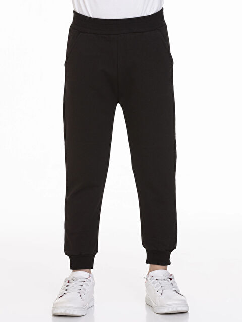 Myhanne Beli Lastikli Erkek Çocuk Jogger Eşofman Altı 50707-2 - S000273408-19351