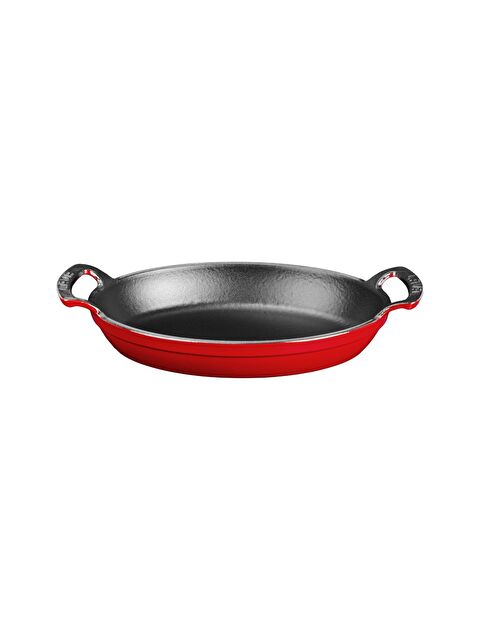 LAVA Oval Sahan Döküm Demir Yekpare Çift Kulplu Ölçü 23x17cm. - S000056665-20045