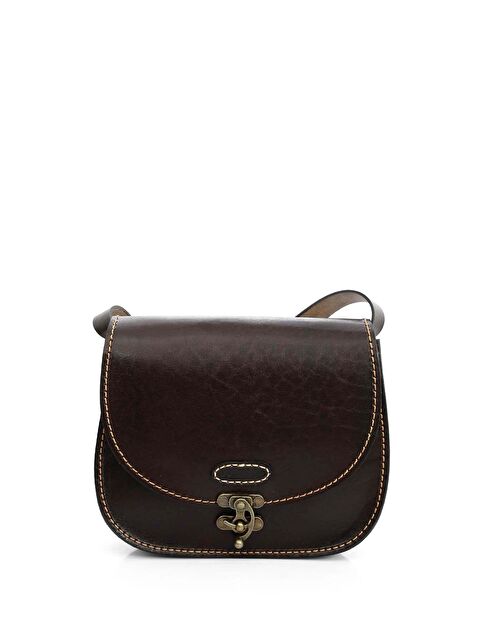 GÖNDERİ(R) Hakiki Deri El İşçiliği Küçük Boy Kadın Omuz Ve Postacı Çantası K0609 - S000047791-19413