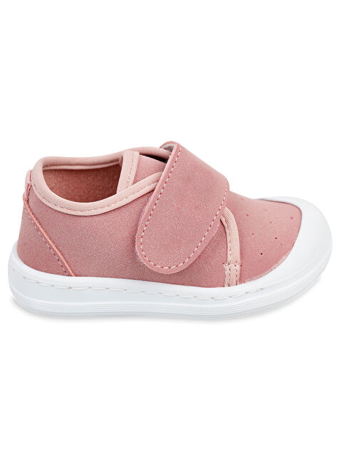 Civil Baby Kız Bebek Keten İlk Adım Ayakkabısı 19-21 Numara Pudra - S000211466-7152