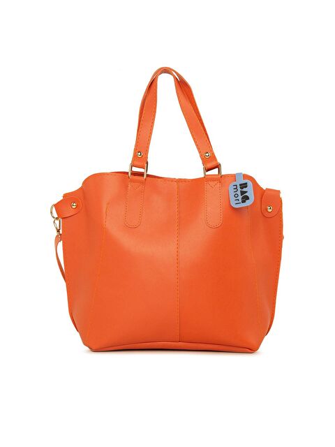 Bagmori Üç Bölmeli Çıtçıt Detaylı Çanta - S000001104-18657