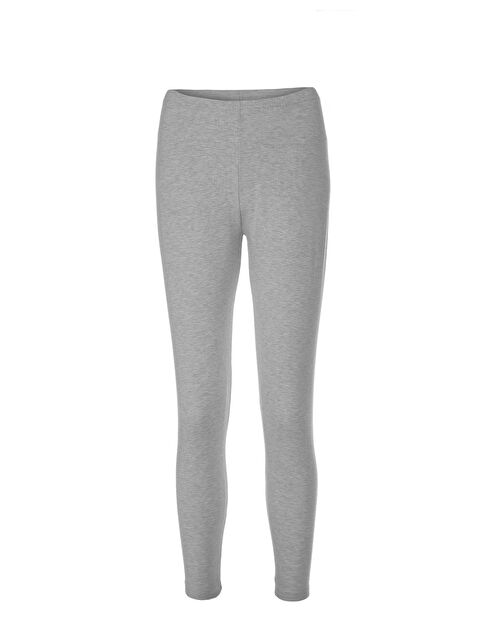 Tolin Kadın Termal Uzun Alt İçlik Gri Melanj 7290 - S000075072-20600