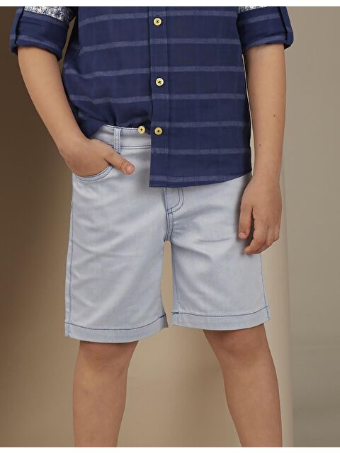 Ollie&Olla Denim Look Erkek Çocuk Şort - S000008797-17234
