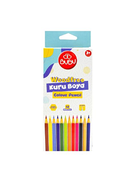 Bubu Woodfree Kuru Boya Tam Boy 12 Renk -KUR001 - S000103780-27074