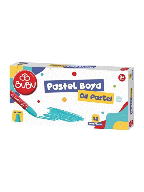 Bubu Pastel Boya 12 Renk 11 mm -PAS001 - S000103787-27074