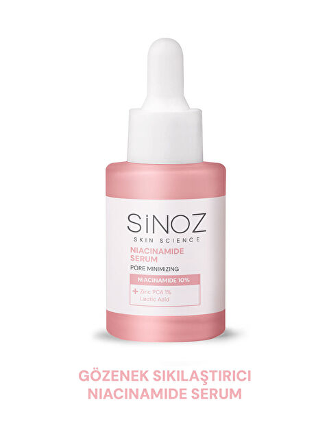Sinoz Gözenek Sıkılaştırıcı Sebum Dengeleyici Sivilce Karşıtı Serum Niacinamide 10% + Zinc Pca 1% 30 Ml