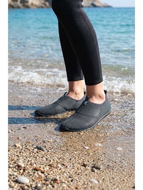 Gezer Yazlık Unisex PVC Taban Plaj Deniz Havuz Ayakkabı - S000398141-33408