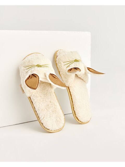 Chirpy Kadın Figürlü Terlik - TINY - S000251899-19966