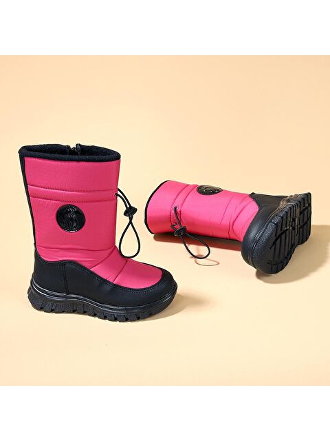 Kiko Kids Nuh Fermuarlı Kız/Erkek Çocuk Kar Botu Ayakkabı - S000003750-18686