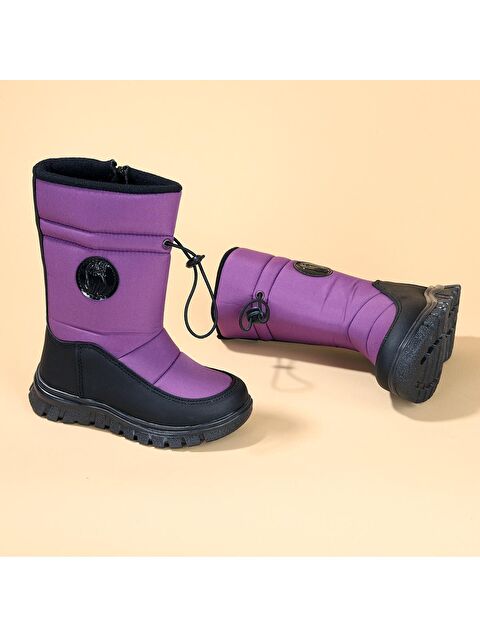 Kiko Kids Nuh Fermuarlı Kız/Erkek Çocuk Kar Botu Ayakkabı - S000003750-20042