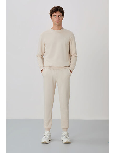 Air Jones Andy Bej Şardonlu Erkek Eşofman Takım - 85190 - S000080417-19928