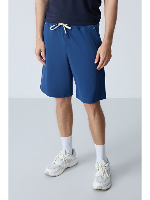 Tommylife Parlament Pamuklu Kalın Yumuşak Dokulu Standart Fit Basic Erkek Şort  - 81278 - S000231623-29672