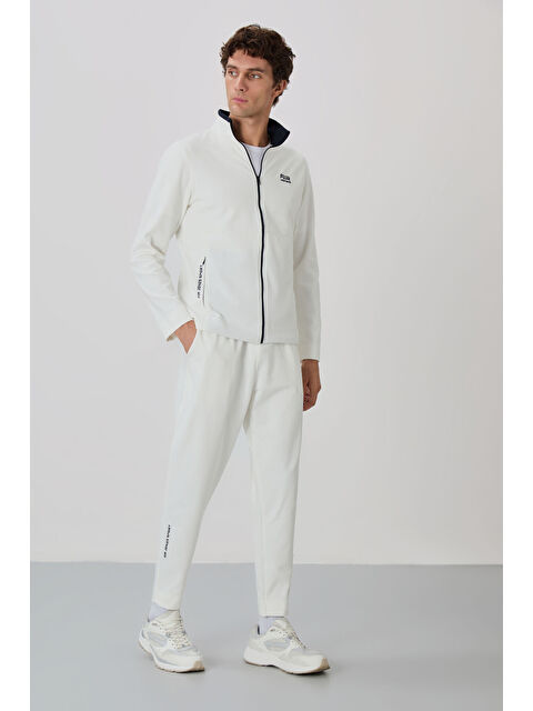 Air Jones Carlos Ekru Standart Kalıp Erkek Eşofman Takım - 85209 - S000080415-19965